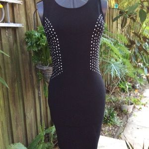 Carmen Marc Valvo Black Dress NWT